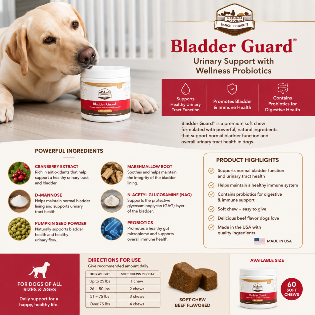Bladder Guard – Advanced Urinary Support for Dogs
